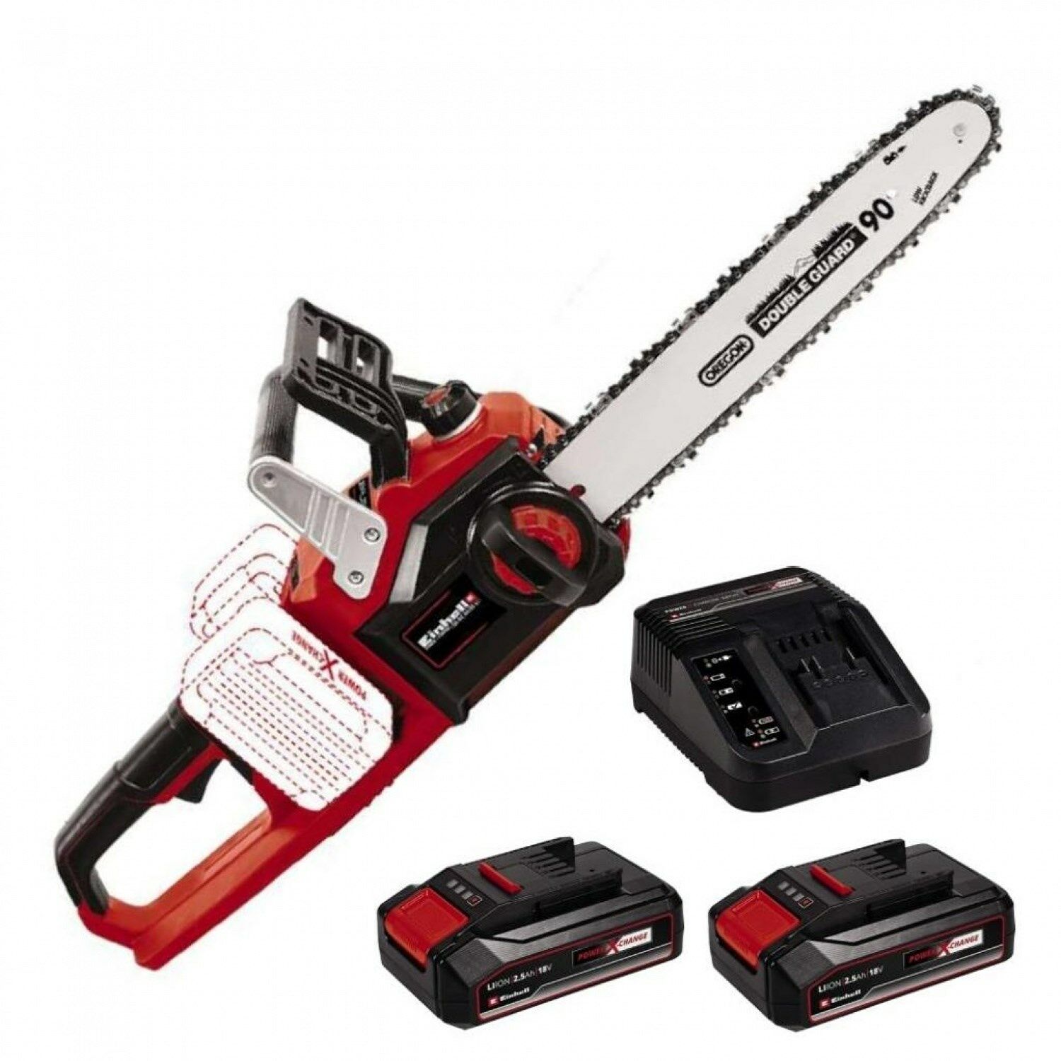 Einhell Ge-lc 36/35 Li Kit Akülü Testere 18v 2 x 2.5 Ah Şarj C