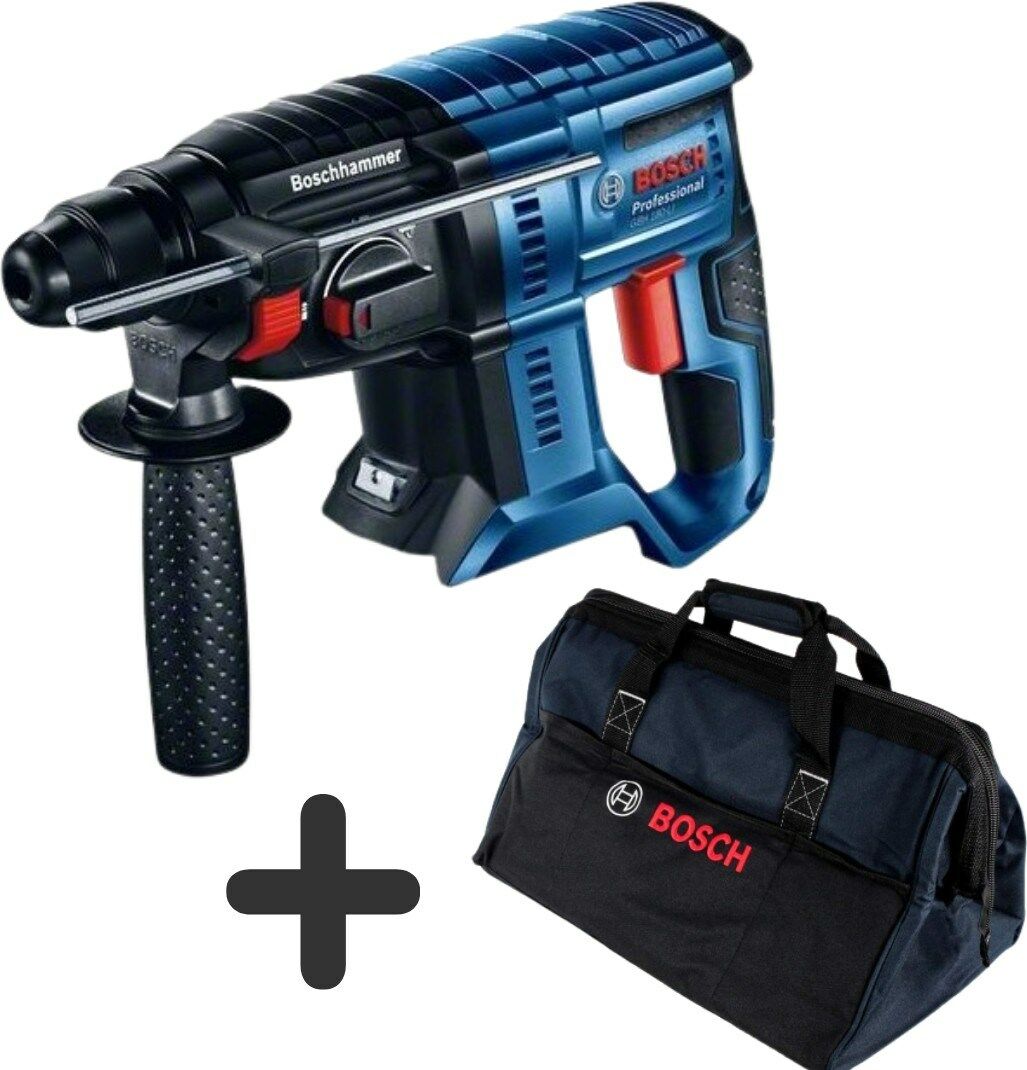 Bosch Gbh 180-LI Akülü Sds Plus Kırıcı-Delici ve Bez Çanta + 5 amper Akü