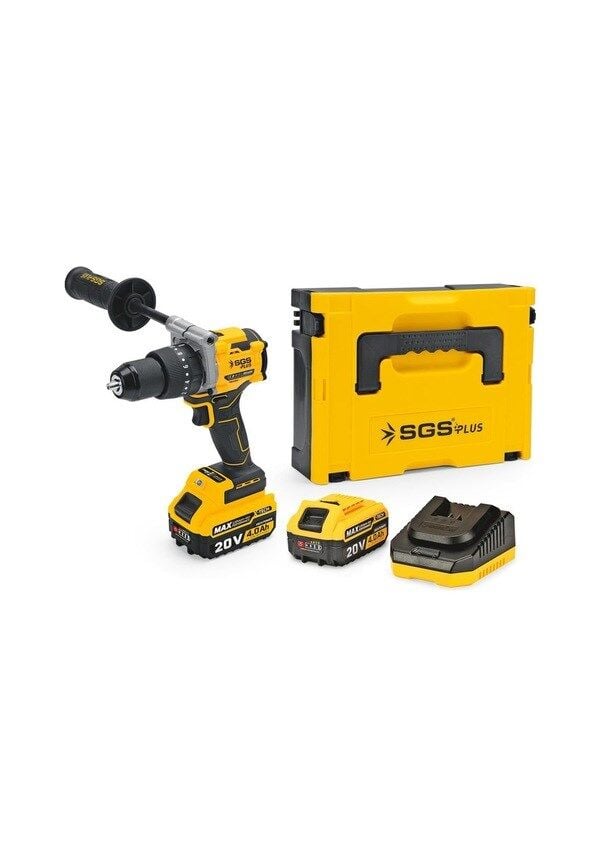 Sgs SGS5533 20 Volt - 4 Amper - 130 NM Akülü Darbeli Matkap Seti