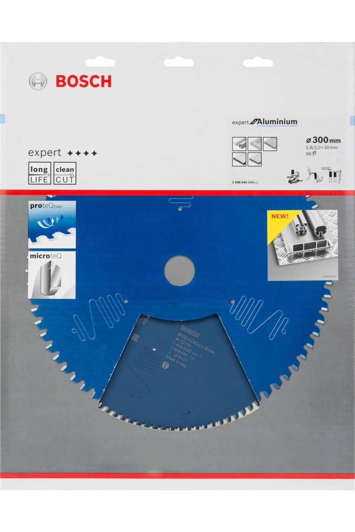 Bosch Expert Serisi Alüminyum Için 300*30 Mm 96 Diş Daire Testere Bıçağı - 2608644114