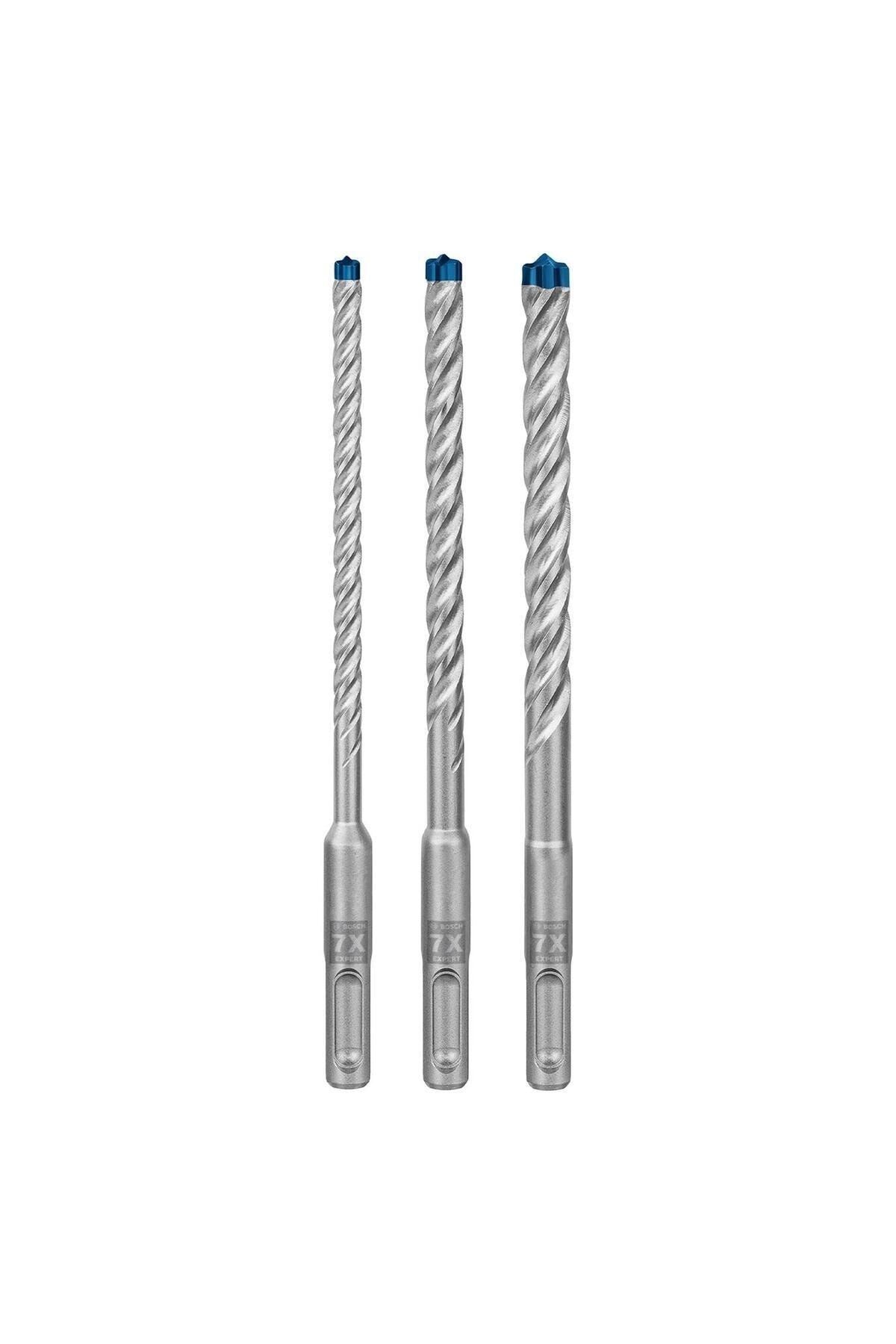 BOSCH EXPERT SDS plus-7X Kırıcı Delici Delme Ucu Seti 6/8/10 mm 3 parça