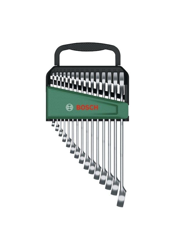 Bosch Açık Uçlu Kombine Anahtar Seti 15 Parça -1600A02Z9E