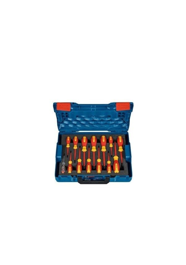 Bosch Profesyonel VDE Yalıtımlı Tornavida Seti 14 Parça - 1600A02NF9