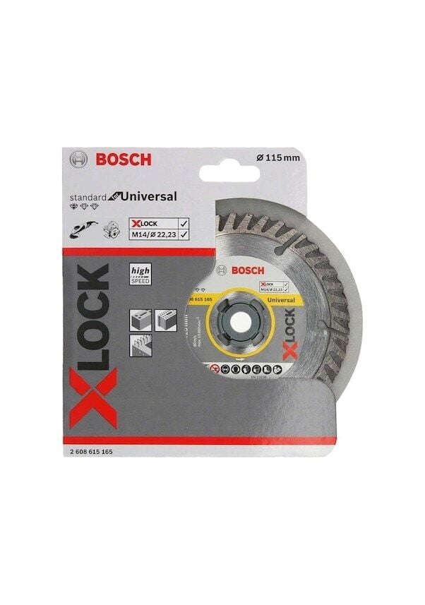 Bosch X-Lock Standard For Universal 115 mm Elmas Kesici Disk - 2608615165