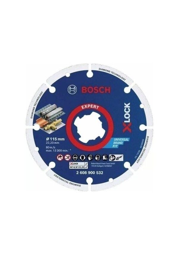 Bosch X-Lock DMW 115x22.23 mm Kesme Diski - 2608900532