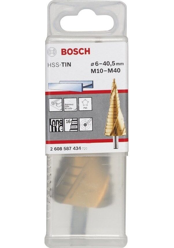 Bosch Hss-Tin 16 Kademeli Matkap Ucu M10-M40 2608587434