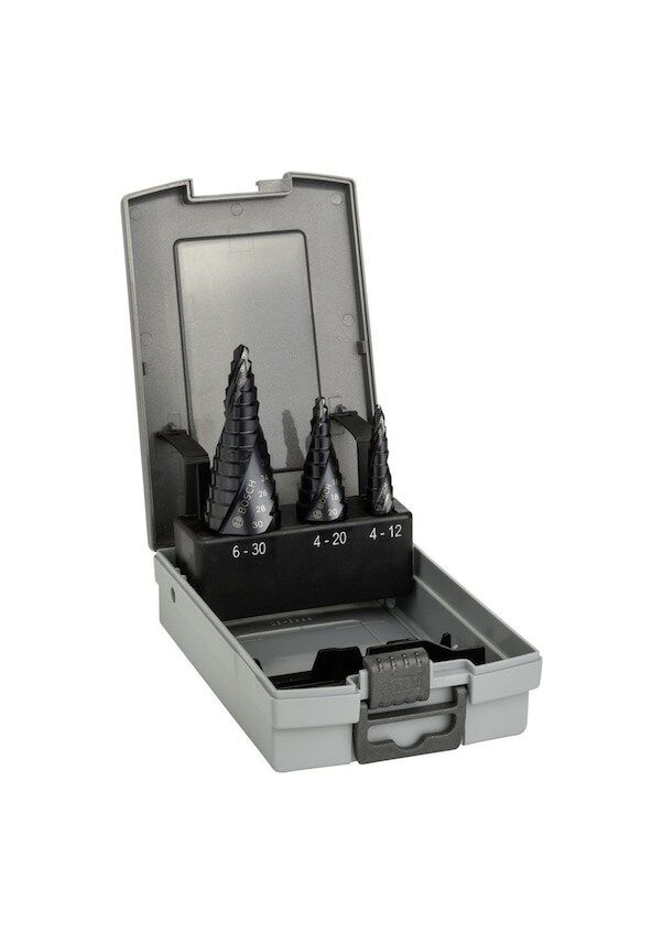 Bosch HSS-AlTiN 3 Parçalı Kademeli Matkap Ucu Seti - 2608588069