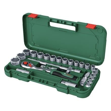 Bosch 1/2 25 Parça Cırcırlı Somun Sıkma Seti - 1600A02Z9F