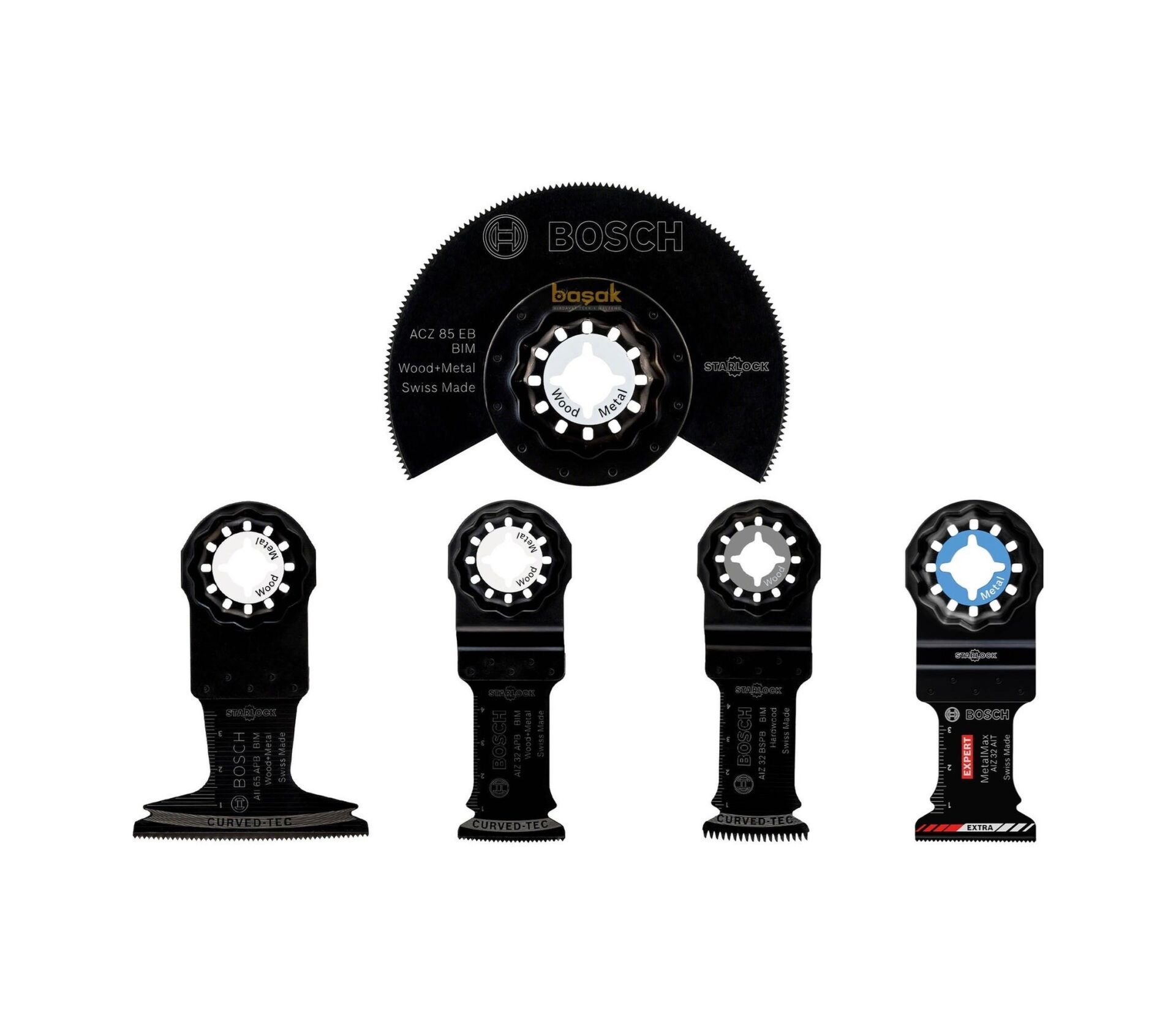 Bosch Expert Starlock Testere Ahşap & Metal Seti 5'li 2608666149