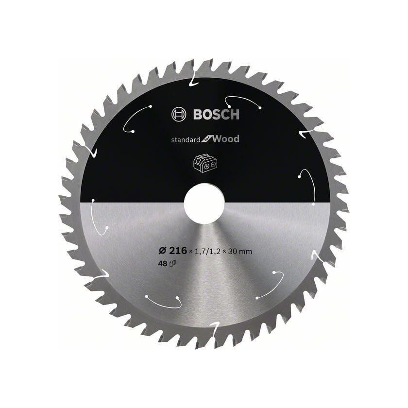 Bosch Standard For Wood 216 x 30 T48 Daire Testere Bıçağı - 2608837723