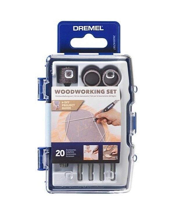 Dremel Ahşap Işleri Aksesuar Seti (681) 20'Li - 2615C681JA