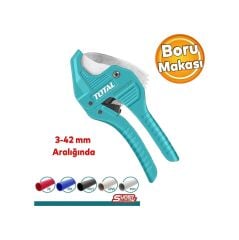 Total Pprc Profesyonel Plastik Tesisat Borusu Boru Kesme Makası 3-42 Mm Çelik Tht534216