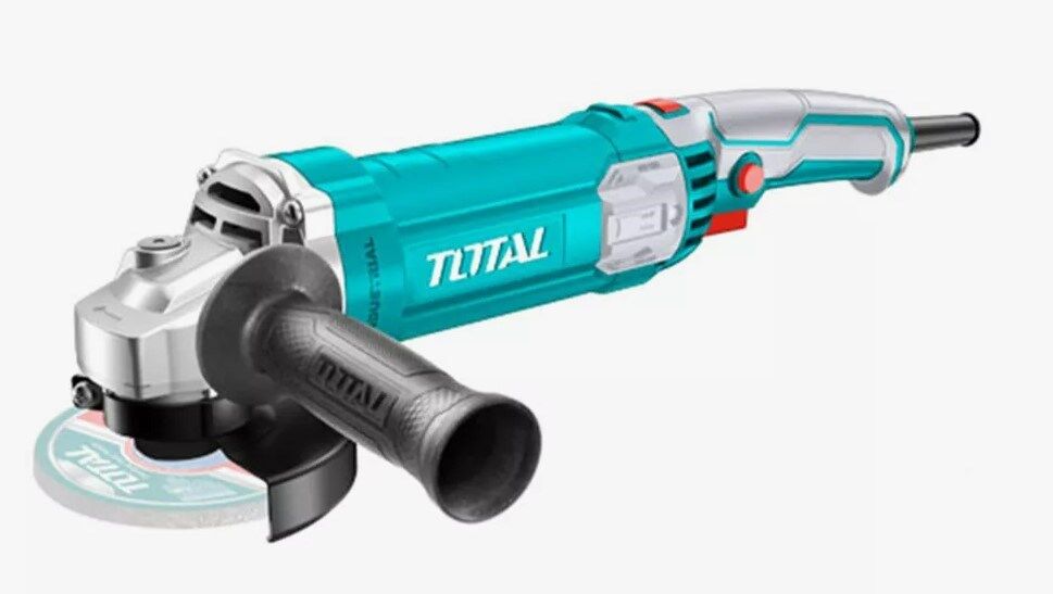 Total TG110125565 1100 W Devir Ayarlı Alttan Tetikli Avuç Taşlama Makinesi