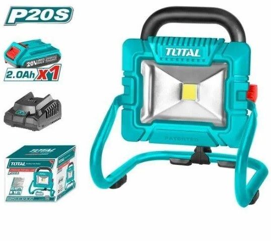 Total Akülü Çalışma Işığı 20v 2,0 Ah 1800 Lümen Twlı20258