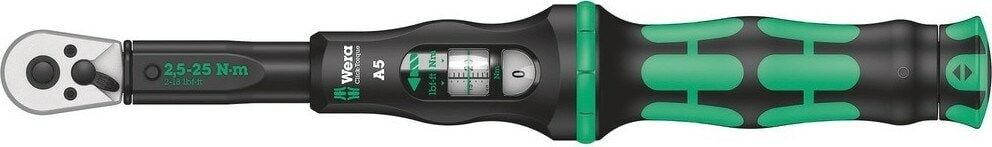 Wera A5 Tork Anahtarı 1/4''x 2,5 Nm-25 Nm 05075604001