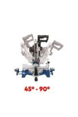 SCHEPPACH HM140L Gönye Kesme Makinası 305 mm Elektrikli Testere Marangoz Tezgah Tipi Açılı Kesim