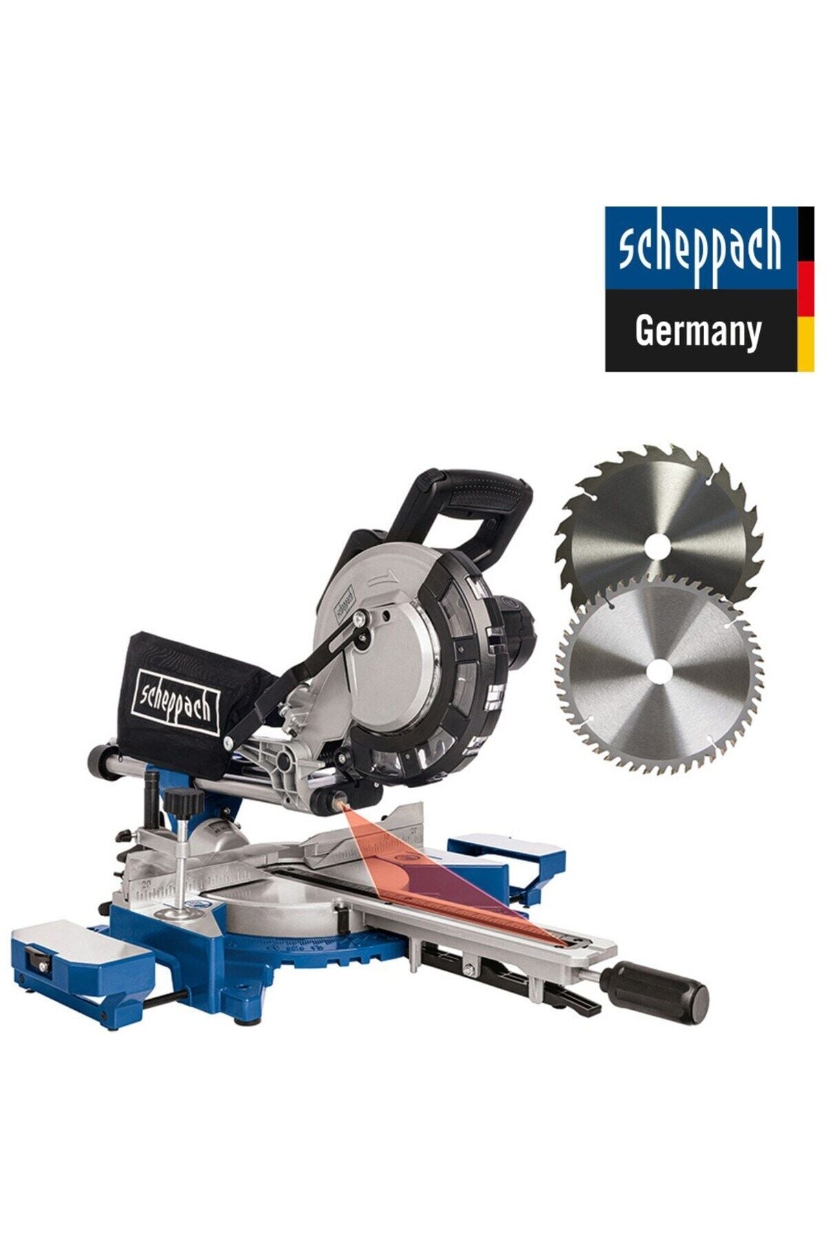 SCHEPPACH HM216 Gönye Kesme Makinesi 2000W 216 Mm Bıçak Çapı ile Güçlü Kesim Kapasitesi 5901215903