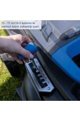 SCHEPPACH BC-MP430 2x4 Ah Akülü Çim Biçme Makinesi - 5911415400