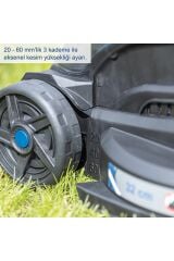 SCHEPPACH BC-MP320 1X4.0 Ah Akülü Çim Biçme Makinesi - 5911413403