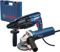 Bosch Gbh 240 Profesyonel Kırıcı Delici + Bosch Gws 750-125 Profesyonel Avuç Taşlama Set