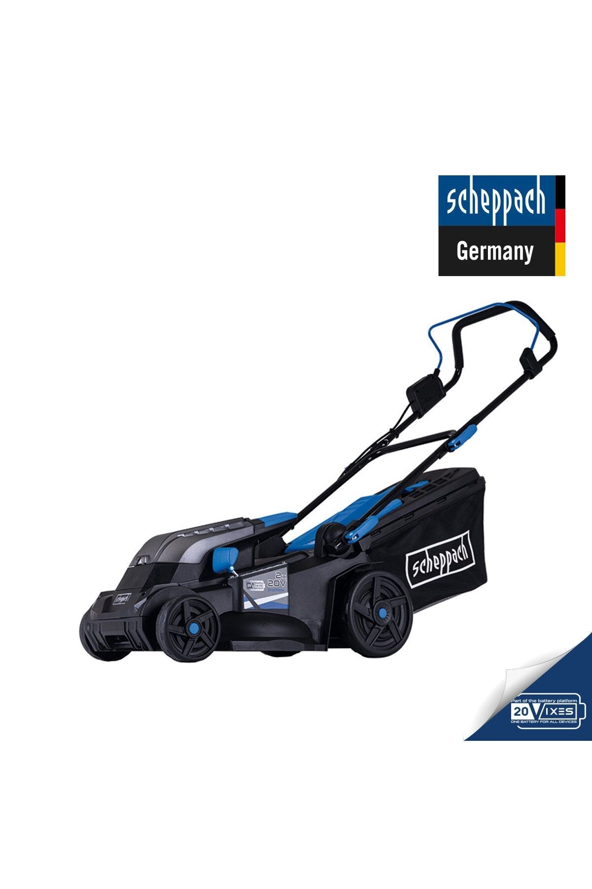 SCHEPPACH BC-MP380 2x4 Ah Akülü Çim Biçme Makinesi - 5911414400