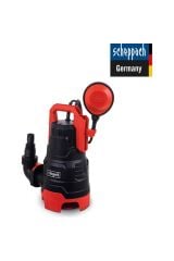 SCHEPPACH DWP400 Kirli Su Dalgıç Pompası 400W 4 hp Motor Gücü 230V Şehir Elektriği Uyumlu - 59095139