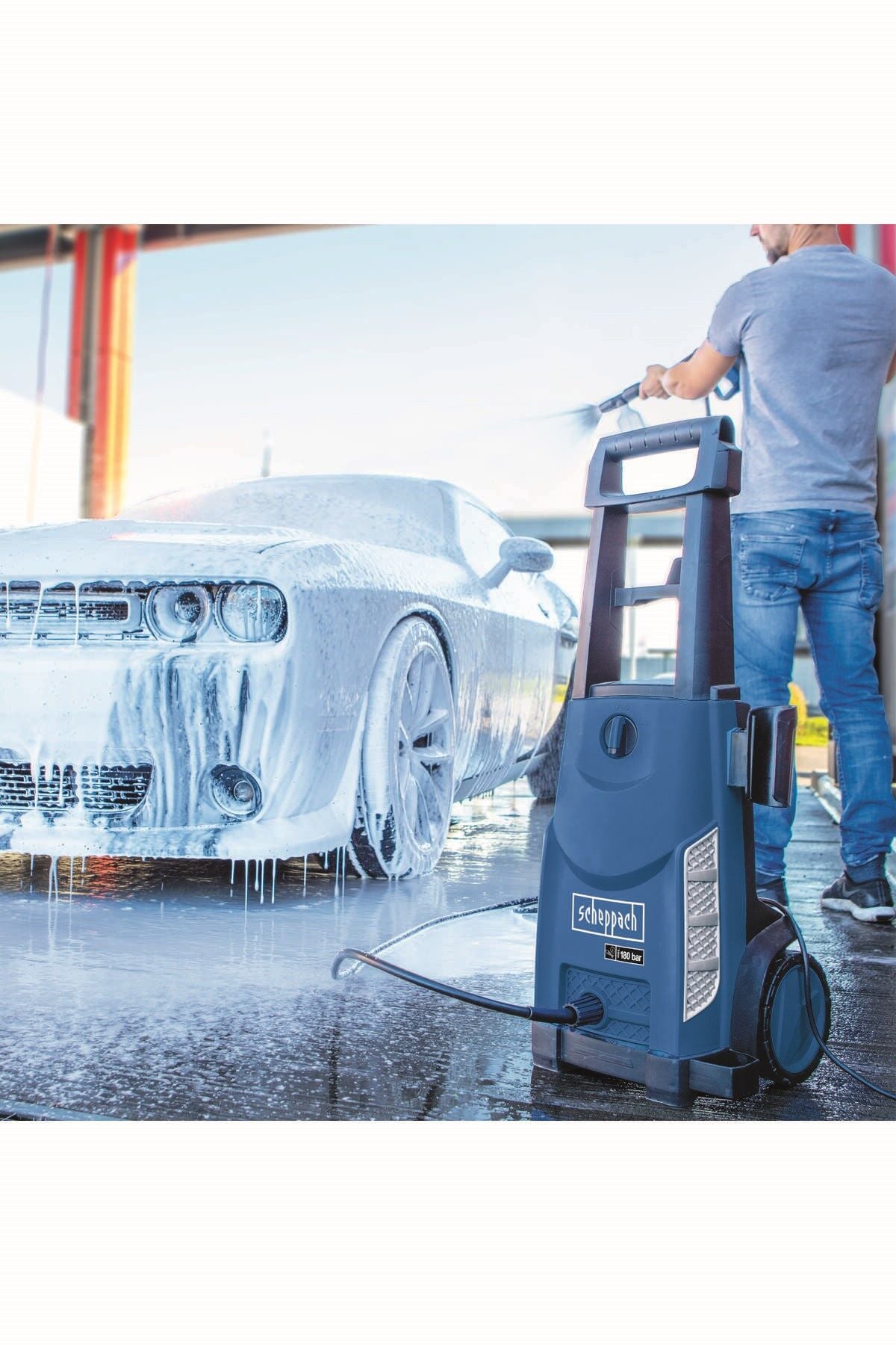 SCHEPPACH HCE2600 Yüksek Basınçlı Yıkama Makinesi