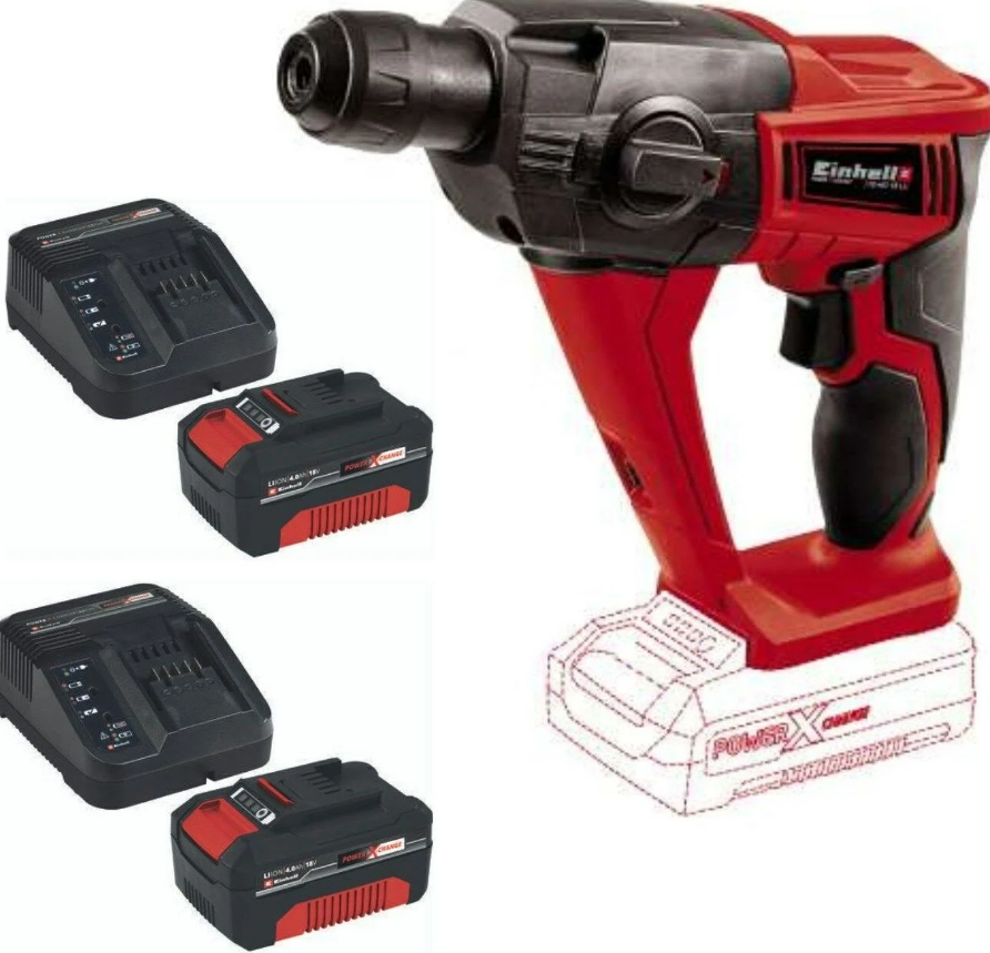 Einhell Te-Hd 18 Li 2X4.0AH Akülü Darbeli Matkap - Kırıcı Delici