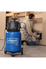 SCHEPPACH HC35V 1500 W Yağsız Kompresör 1500 W 10 Bar 30 Lt - 5906169901