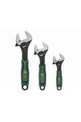 Bosch 3 Parça İngiliz Anahtar Seti 6''-8''-10''