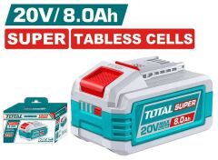 Total Yedek Batarya 8.0 ah 20v Li-ion Batarya 8 Amper Yedek Akü Tfblı2158