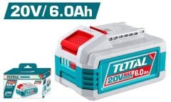Total Yedek Batarya Akü 6.0 ah 20v Li-ion 6 Amper Batarya Tfblı2126