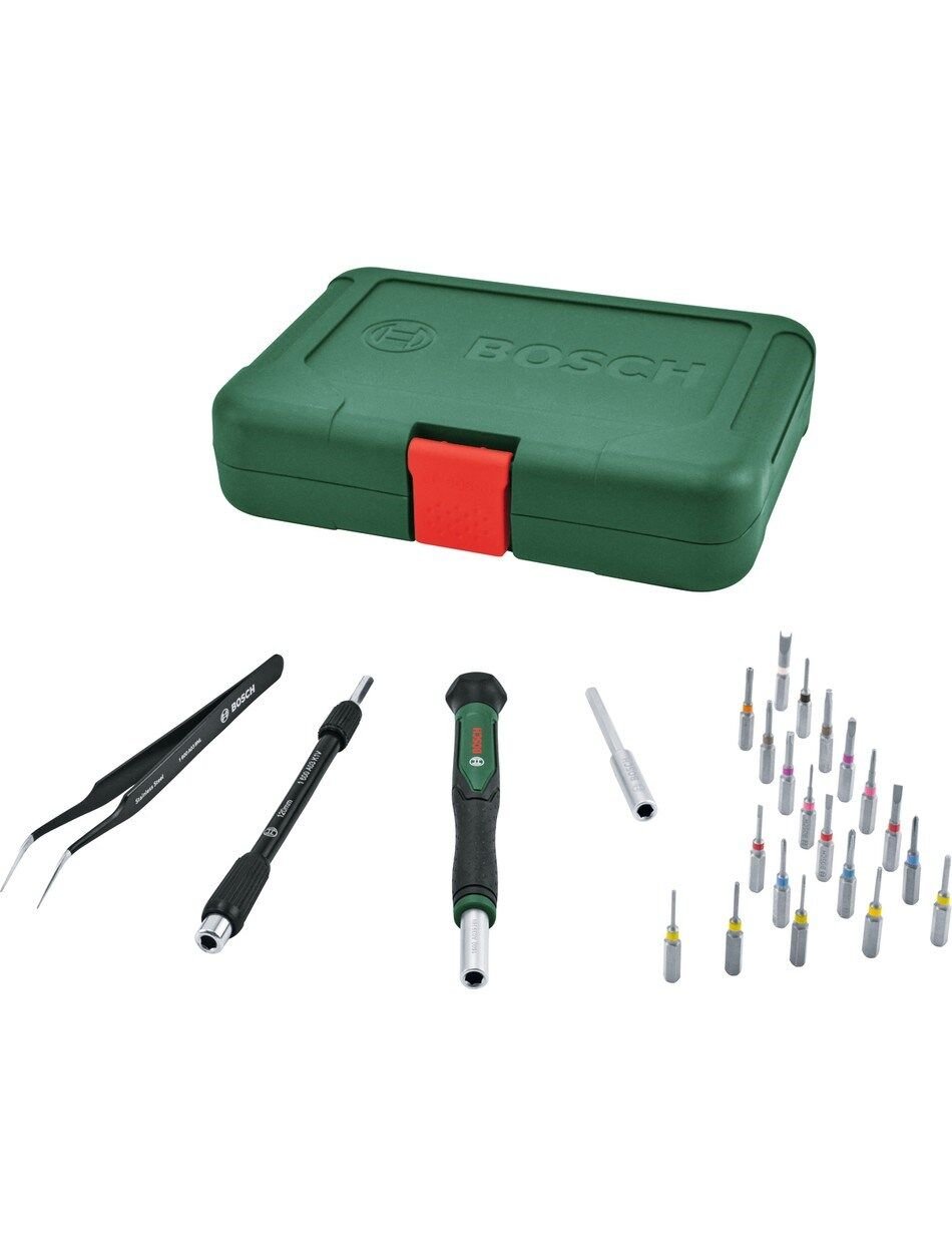 Bosch Hassas Uçlu Tornavida Seti 24 Parça