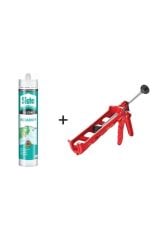 Sista Akvaryum Şeffaf Silikon + Silikon Tabancası