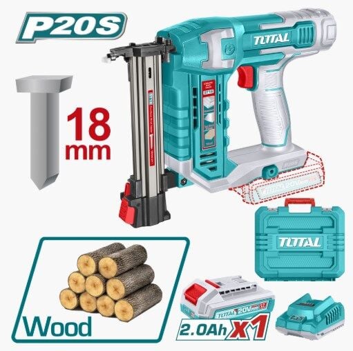 Total Li-ion Akülü Tuğla Çivi Çakma Tabancası 18 Mm - TCSTLI3808