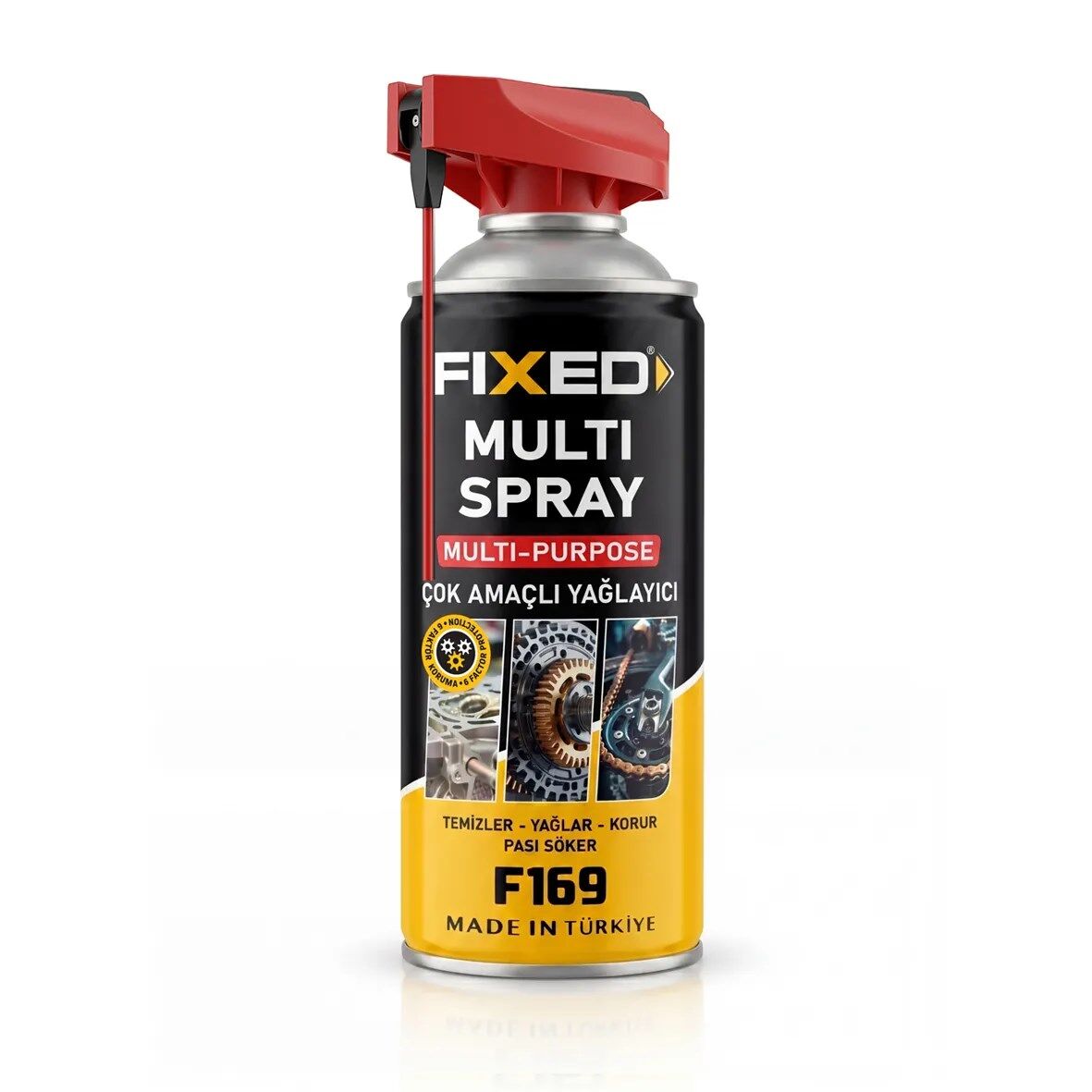 SGS169  Pas Sökücü Ve Yağlayıcı Multı Sprey Fıxed F169 400 Ml (cobra)