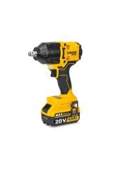 SGS5503 DARBELİ SOMUN SIKMA SETİ 650 Nm Tork 1/2” 1*4.0 Ah (KÖMÜRSÜZ MOTOR)