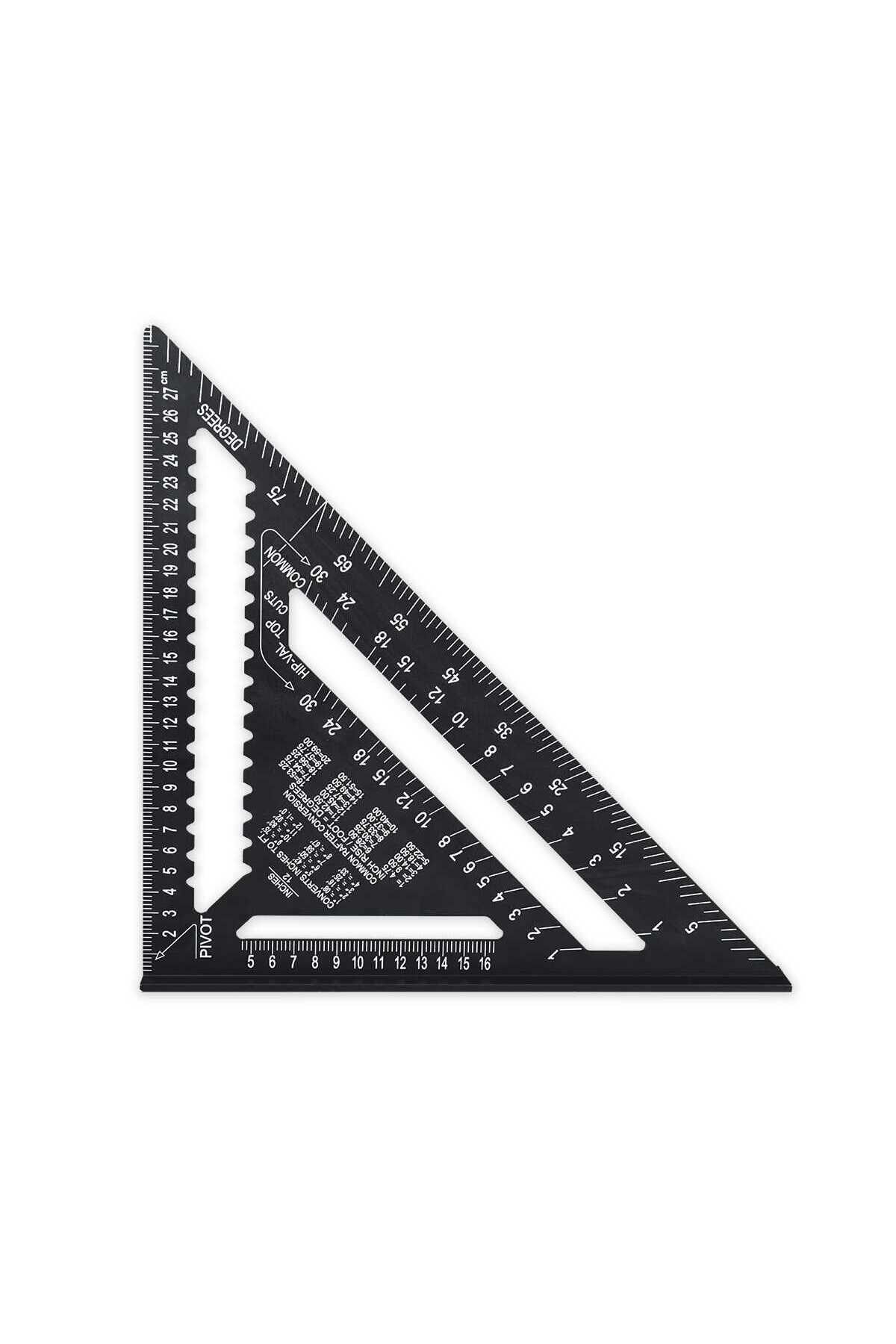 SGS1696 ALÜMİNYUM ÜÇGEN MARANGOZ GÖNYE 300 MM