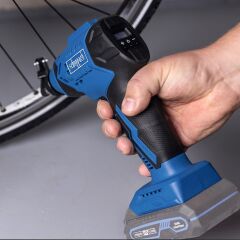 Scheppach C-AC20-X 20V Akülü Hava Pompası Seti – 4.0 Ah Akü, Şarj Cihazı ve Adaptörler