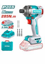 Total Li-ion Akülü Darbeli Vidalama ve Somun Sıkma Kömürsüz Motor 285 Nm Yüksek Tork Tırlı2028