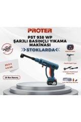 PROTER PST 938 WP ŞARJLI BASINÇLI YIKAMA MAKİNASI 20 BAR