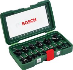 Bosch Dıy 15 Parça 8 mm Şaftlı Freze Seti