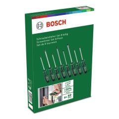 Bosch Tornavida Seti 8 Parça
