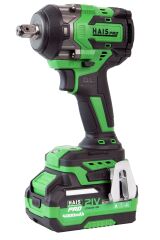 Haispro Profesyonel Darbeli Somun Sıkma 850 Nm 21 V 2x4 Ah Çift Akü