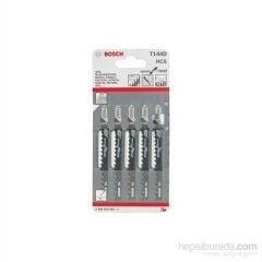 Bosch  - Hızlı Kesim Serisi Ahşap İçin T 144 D Dekupaj Testeresi Bıçağı - 5'Li Paket