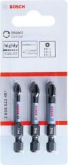 Bosch Impactc Yıldız Bits Ucu Ph1/2/3 50mm 3'Lü 2608522491
