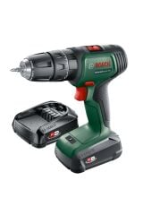 Bosch Universaldrill 18 V akülü matkap (1,5ah, Çift akü) 241 aksesuar Seti