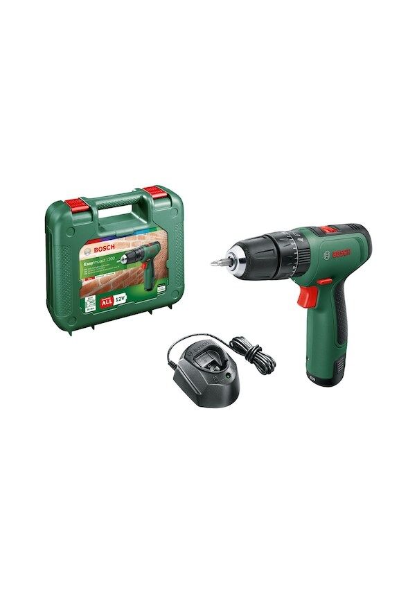 Bosch EasyImpact 1200 1.5Ah Tek Akü iki vitesli Darbeli Delme/Vidalama Makinesi - 06039D3104