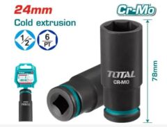Total 24 Mm 1/2 Altı Köşe Darbeli Derin Lokma THDIS12242L
