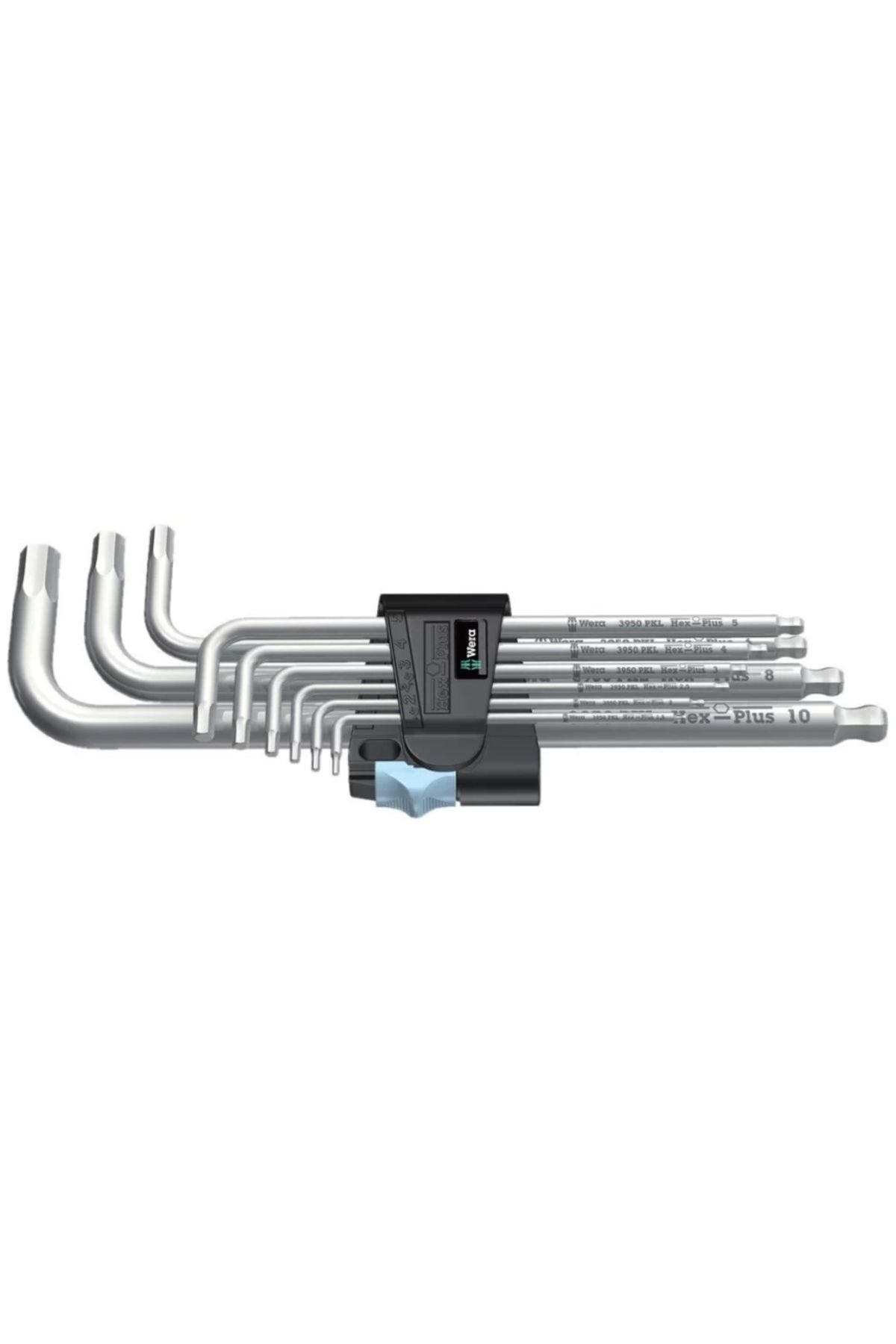 Wera 3950/9 Pkl Top Baş Paslanmaz Metal Alyan Seti 05022720001